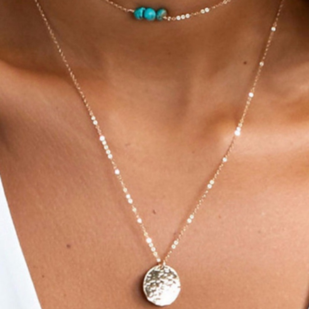 Layered Necklace, Delicate, Elegant